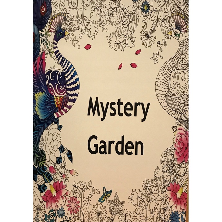 Featured image of kolorowanka Mystery garden antystresowa dzieci dorośli