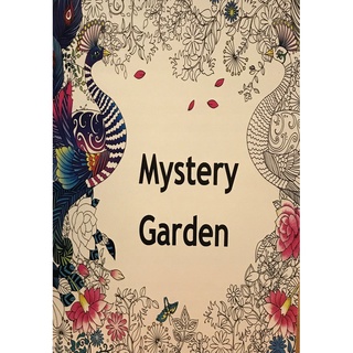 kolorowanka Mystery garden antystresowa dzieci dorośli