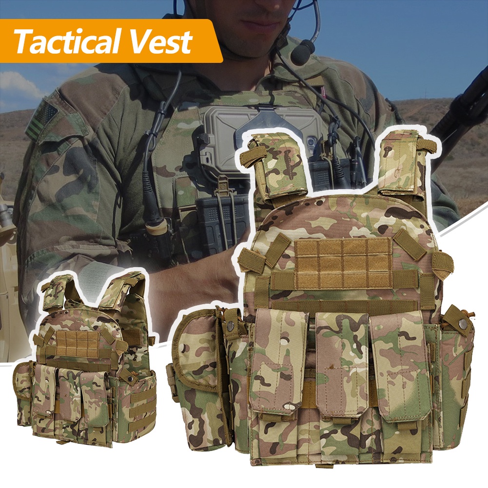 MO Molle Vest Outdoor Training Protection Vest Shopee Polska