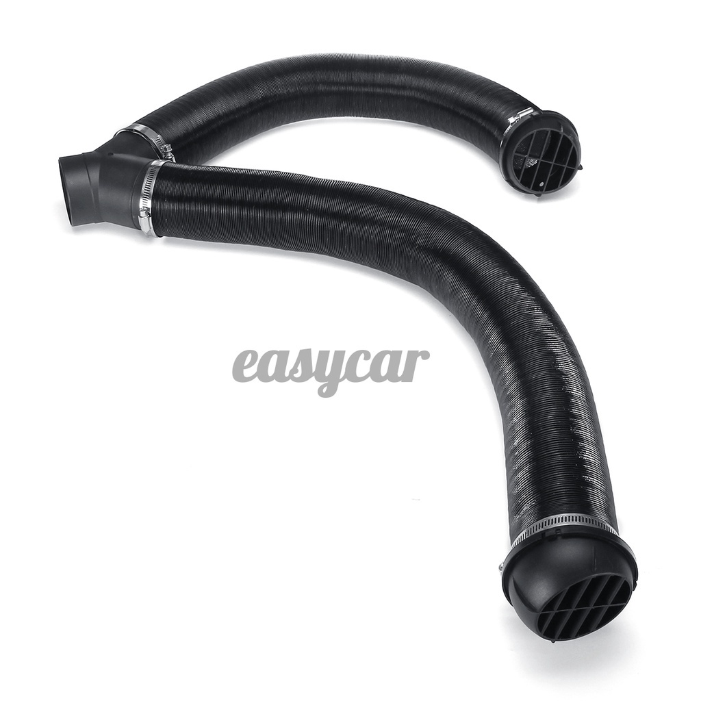 Car Parking Heater Accessories 75MM Air Vent Heater Pipe Duct Heating Pipe Clamp Exhaust Port Set Warm Air Outlet Hose 