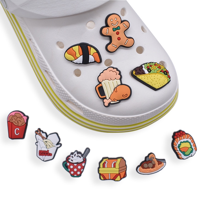 Crocs Jibbitz Fast Food DIY Buty Urok Przycisk Shopee Polska
