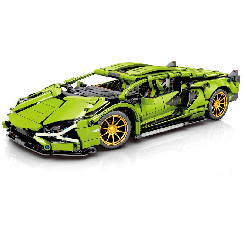 lego technic green car