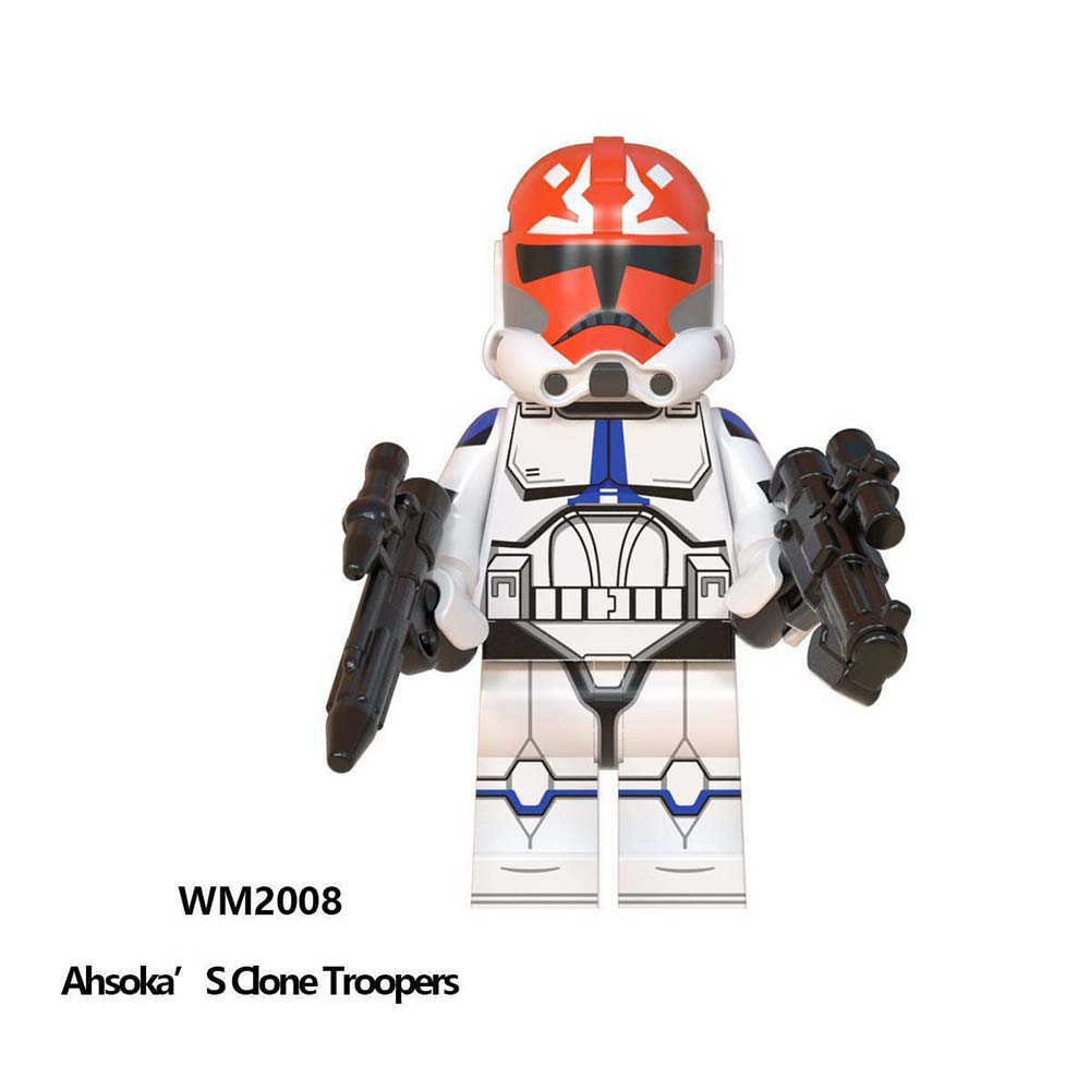 8X Star Wars CLONE WAR Fit Lego MiniFiguren Jesse Rex Cody Spielzeuge Sammlungen 