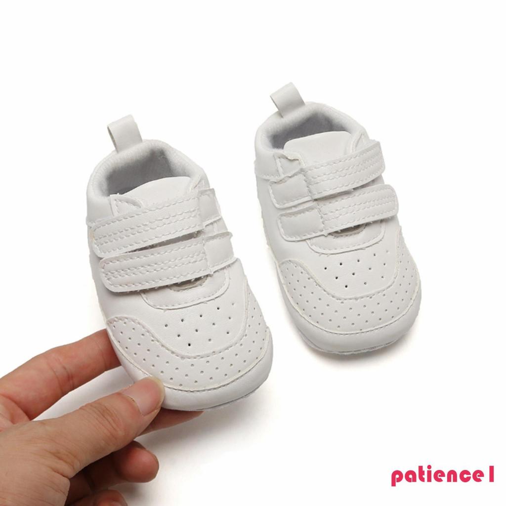 Toddler Newborn Baby Boys Girls Soft Sole Crib Shoes Anti-slip Sneaker Prewalker 