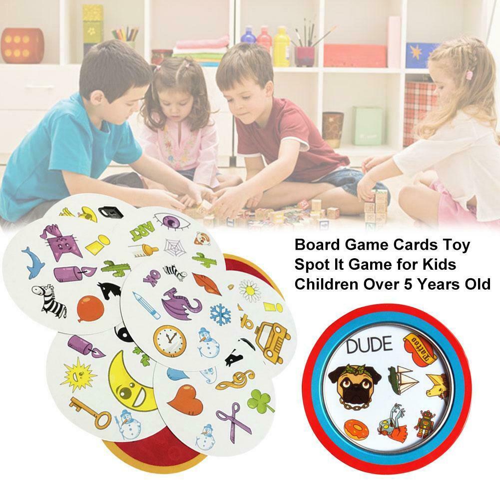 CR-Kids Children Find Cards Board Spot It Dobble Game Family Gathering  Party Toy | Shopee Polska