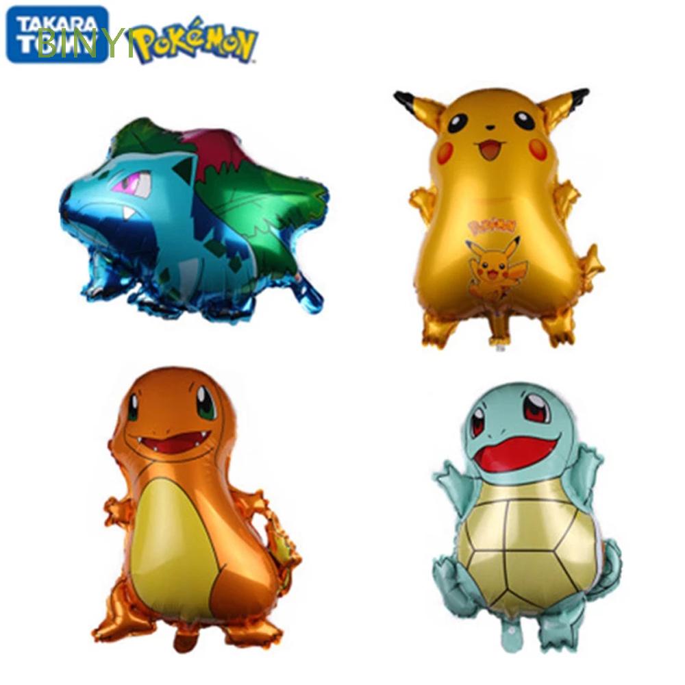 BINYI balon z kreskówek Pokemon Globo balon prezent Pikachu balon ...