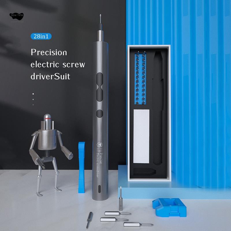 28 in 1 Electric Screwdriver Precision Handheld Cordless Screwdriver