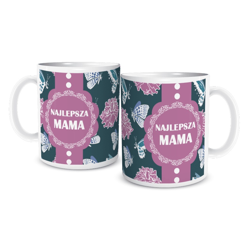 Kubek Na DzieŃ Matki Dla Mamy Najlepsza Mama Shopee Polska 4154