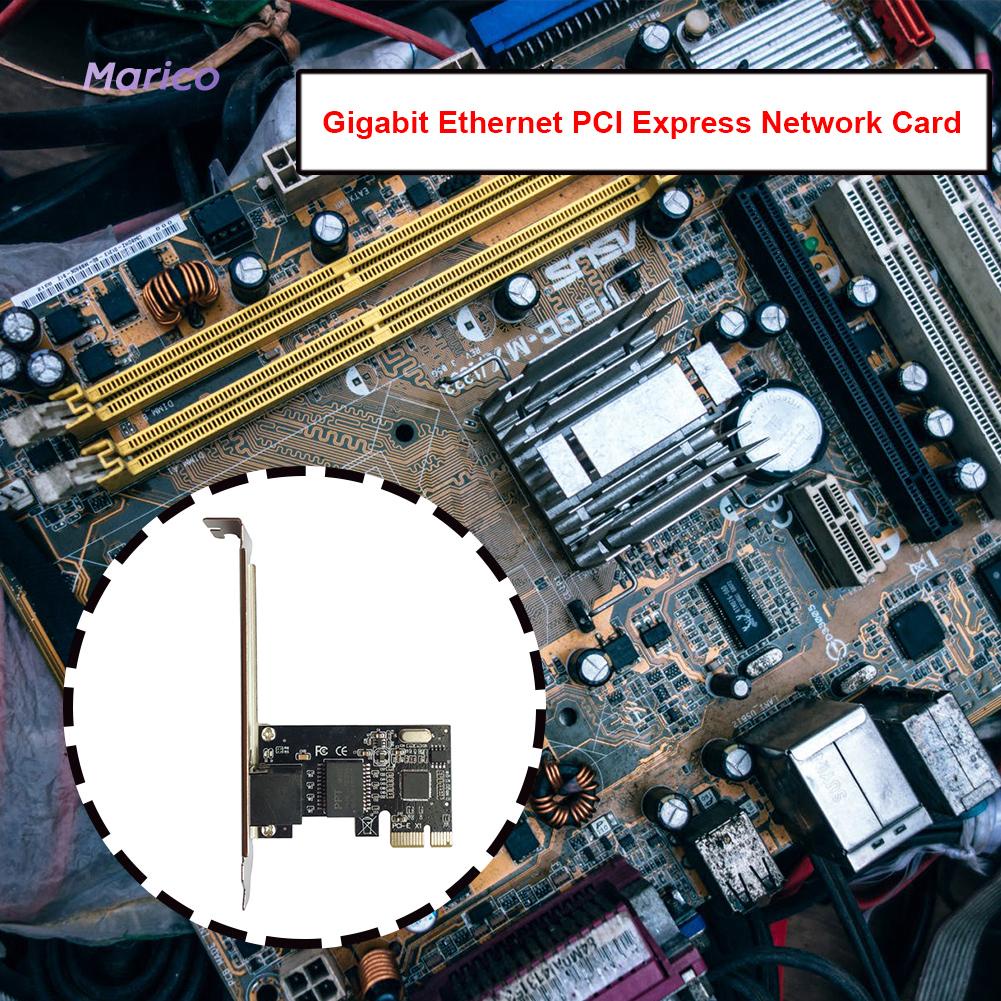 Ma-10/100/1000mbps Gigabit Ethernet PCI Express Karta sieciowa Adapter