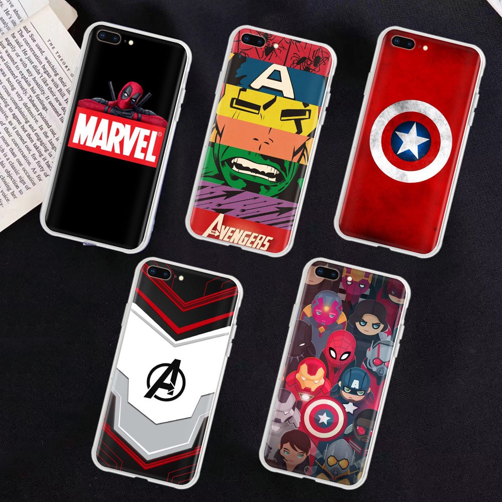 Iphone Przezroczyste Etui Na Iphone A 5 5s 6 6s 7 8 Plus 13 Mini Pro Max Marvel Avengers Clear Cover Shopee Polska