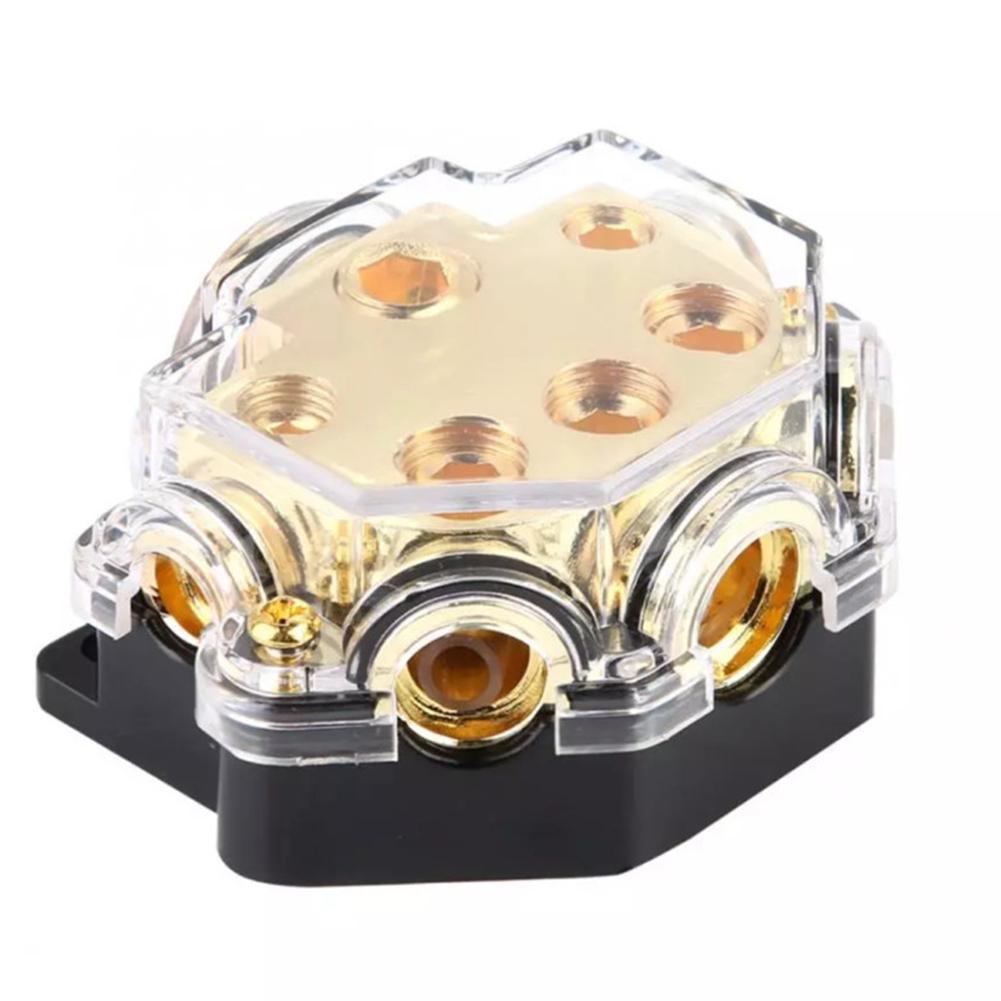 Power Distribution Block Car Audio Amplifier 1 In 5 Splitter Out X3D4