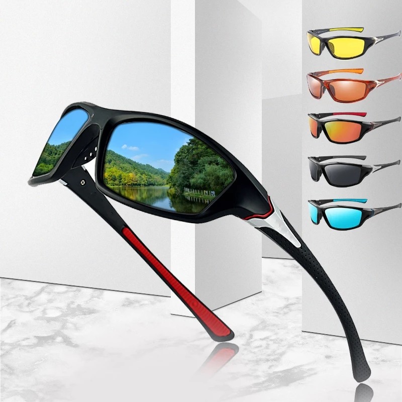 DUBERY Men Sport Polarized Sunglasses Outdoor Driving Riding Summer Glasses 2019 