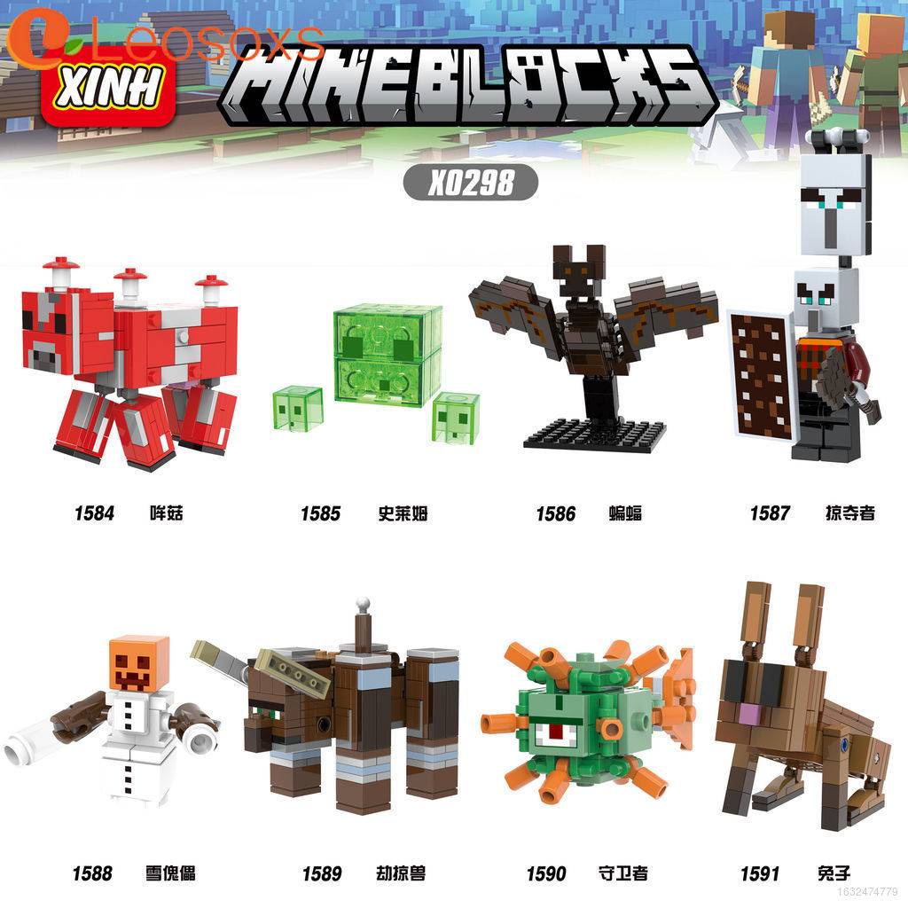 4 5cm Minecraft Minifigure Building Block Szlam Bat Lalki Zabawki Dla Dzieci Figurka Wystroj Domu Prezent Dla Chlopcow Kompatybilny Z Lego Shopee Polska