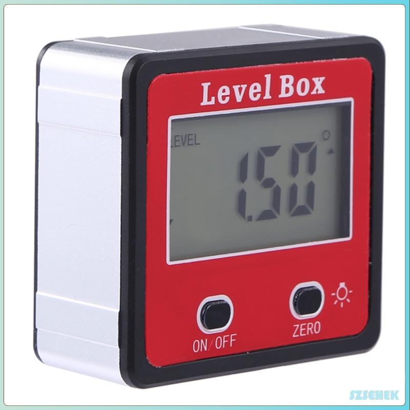 DIGITAL LEVEL BOX LCD Protractor Gauge Angle Finder Inclinometer
