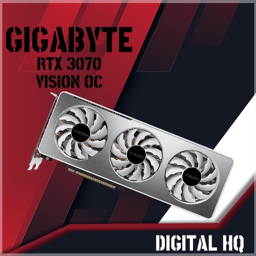 GIGABYTE GeForce RTX 3070 VISION OC 8 Gb GDDR6 256-Bitowa Karta ...