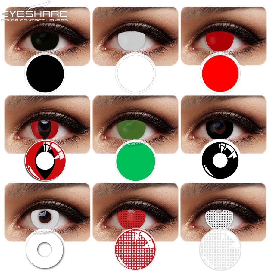 EYESHARE Cosplay Contact Lenses for Eyes BLIND PURE Seires Cosplay