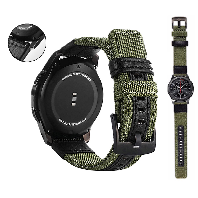 Samsung Galaxy Watch 42 46MM Samsung Nylonowy pasek Samsung Gear S3 S2 Watch Band do Samsung