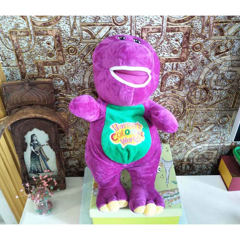 Details about   Barney The Purple Dinosaur Sing I LOVE YOU Song  Soft Plush Doll Toy Gift 30cm 