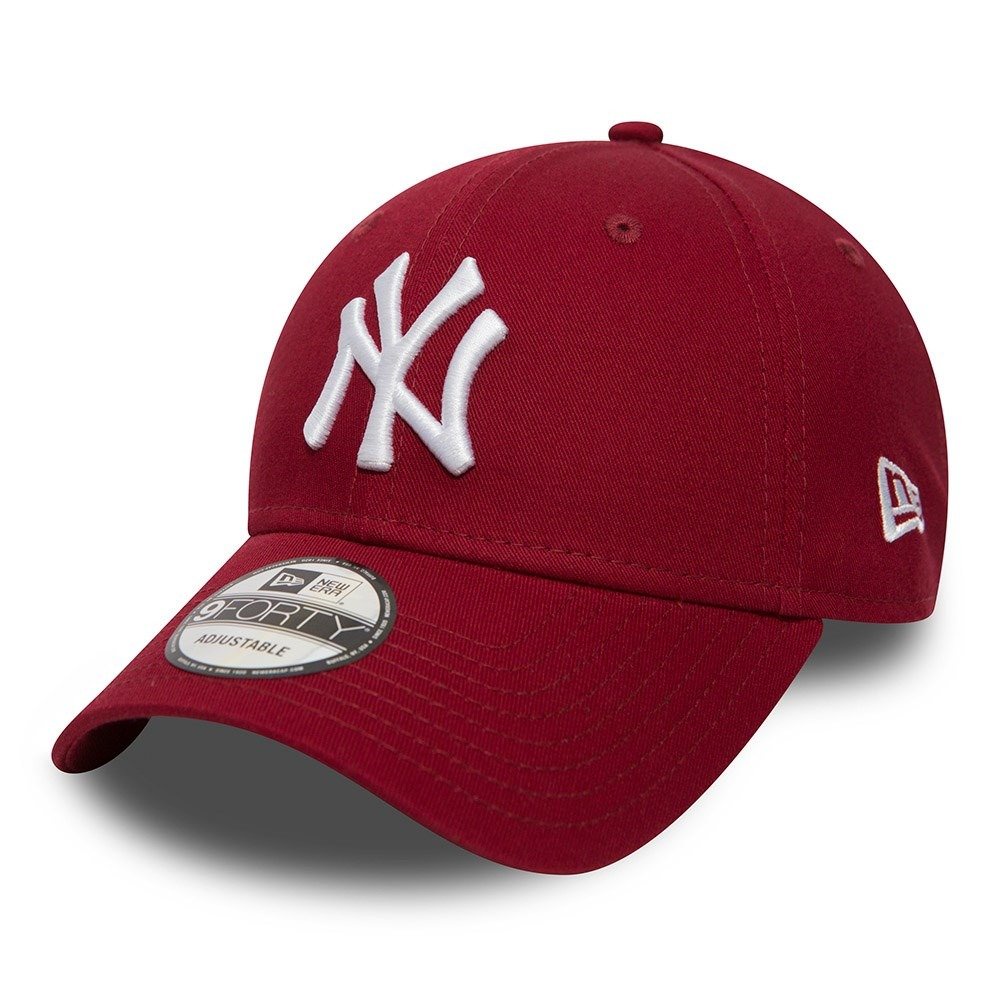 Czapka z daszkiem New Era 9FORTY MLB New York Yankees bordo 80636012
