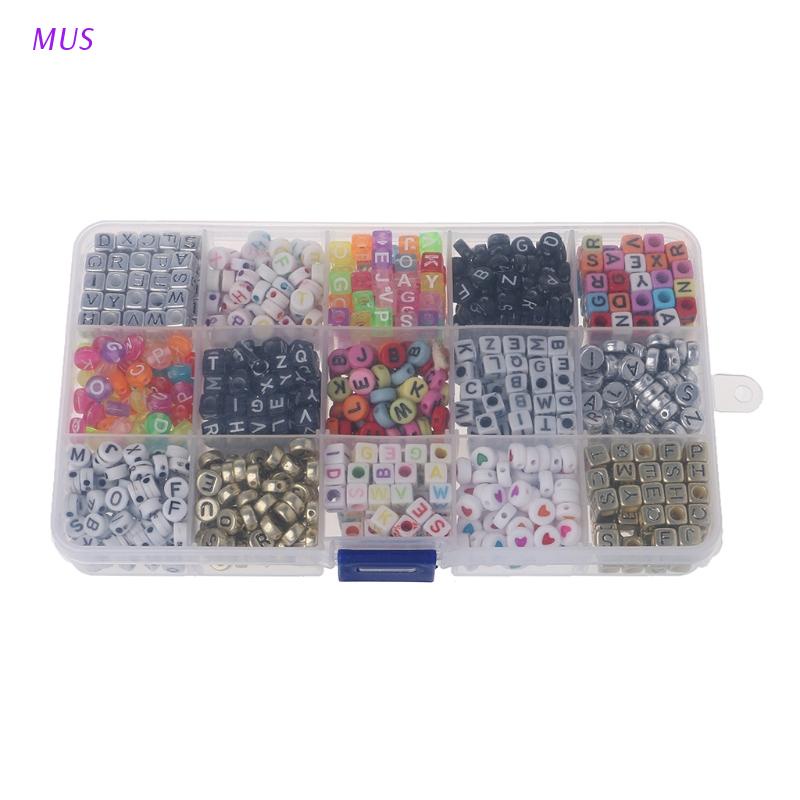 mus-1100pcs-mixed-color-acrylic-alphabet-letters-a-z-cube-beads-for-jewelry-making-shopee-polska