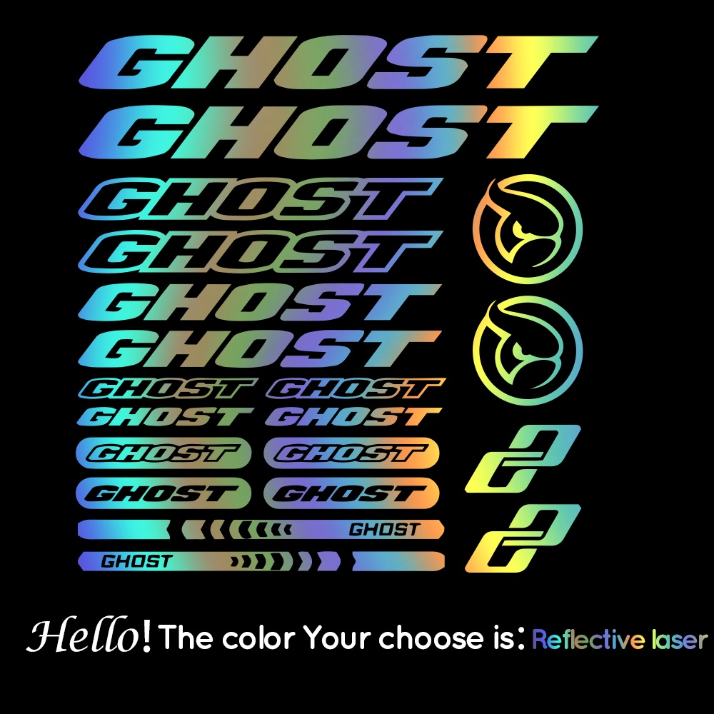 Rama rowerowa naklejki winylowe na rower szosowy GHOST rower górski MTB BMX naklejka na rower
