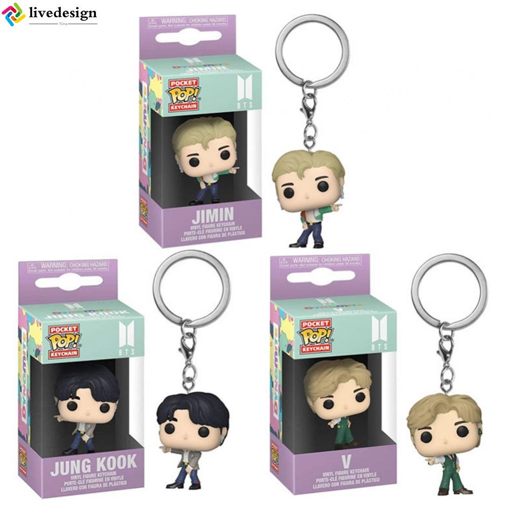 Znaki Funko Pop (Dynamit) BTSV JUNG KOOK JIMIN Brelok Winylowy
