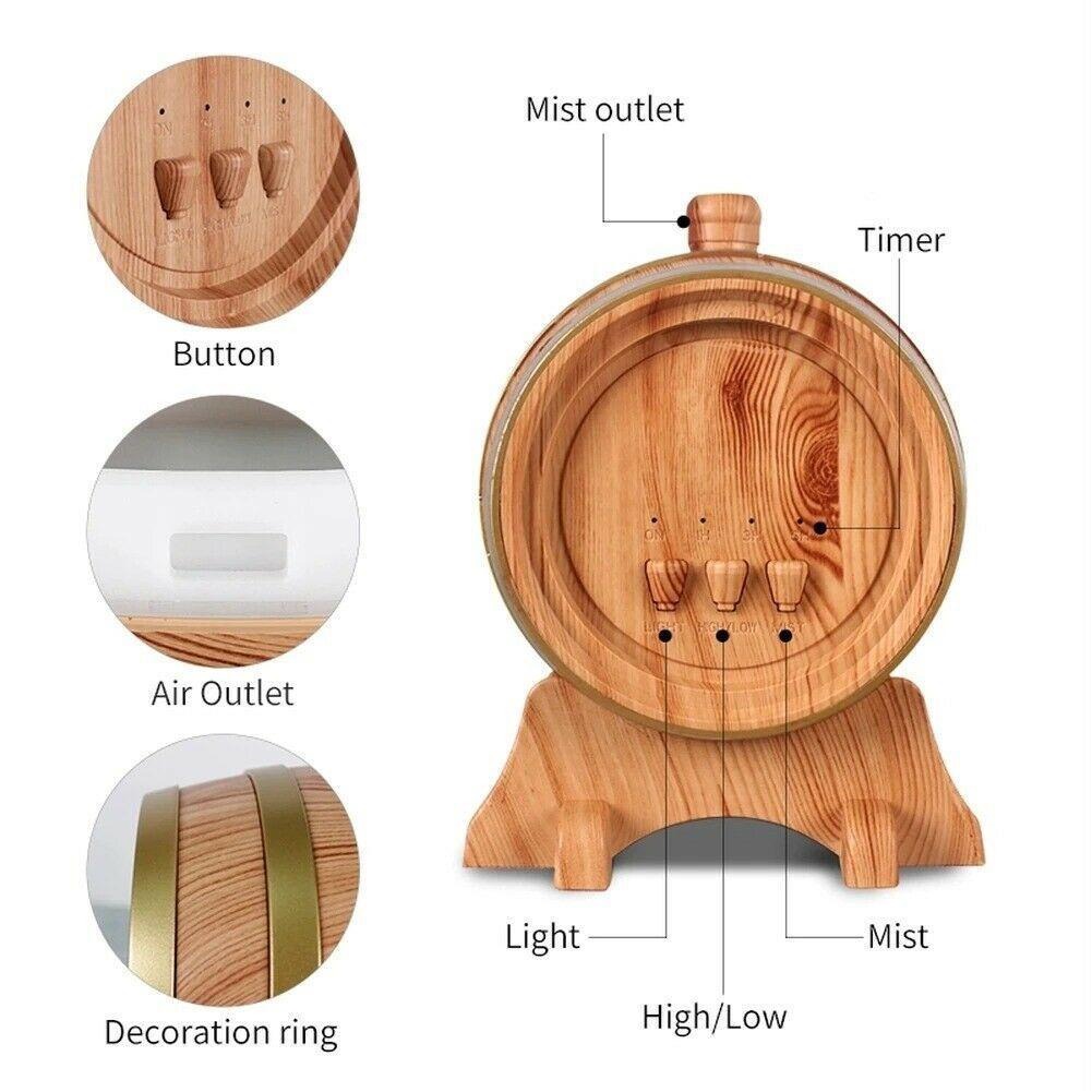 Smart App Electric Aroma Diffuser, Wine Barrel Aroma, R2W6 Humidifier ...