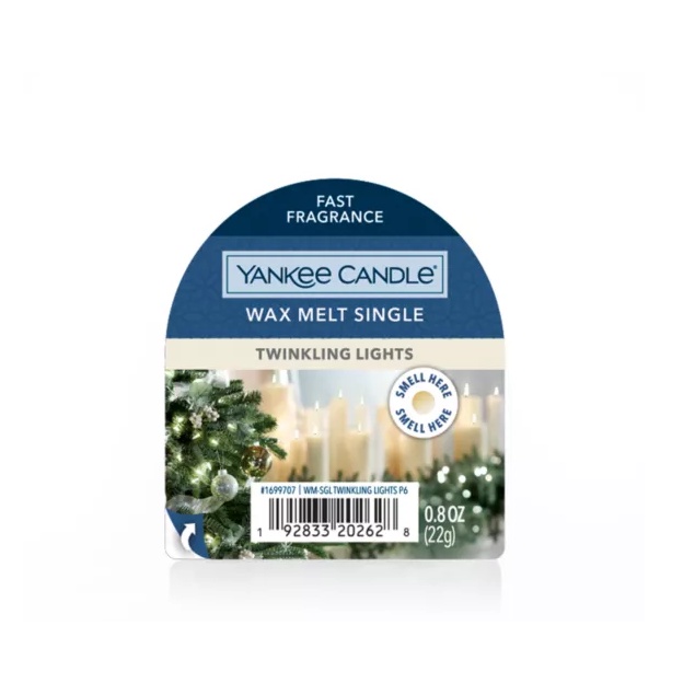 Yankee Candle Classic Wax Twinkling Lights 22 g Shopee Polska