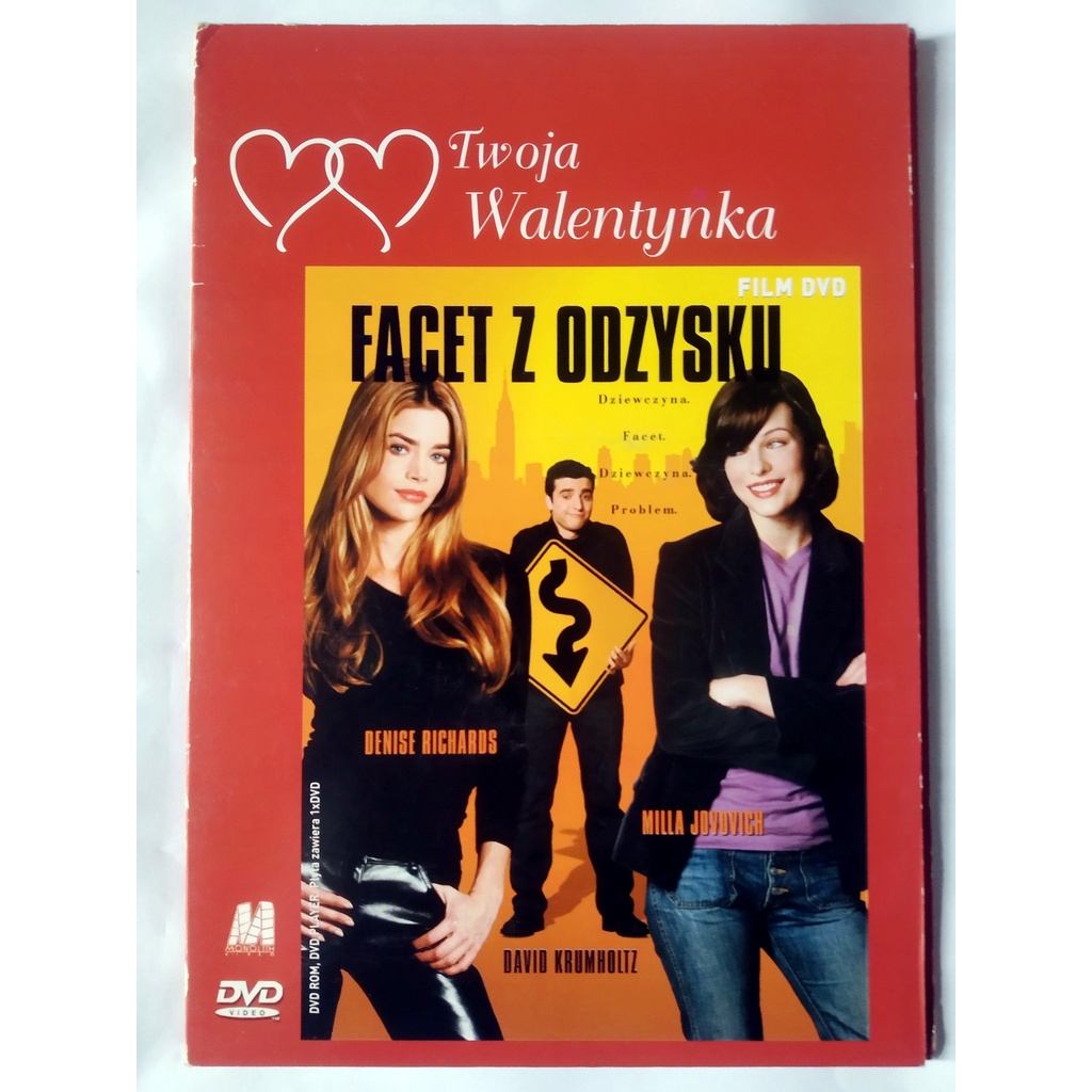 FACET Z ODZYSKU TWOJA WALENTYNKA FILM NA DVD Shopee Polska