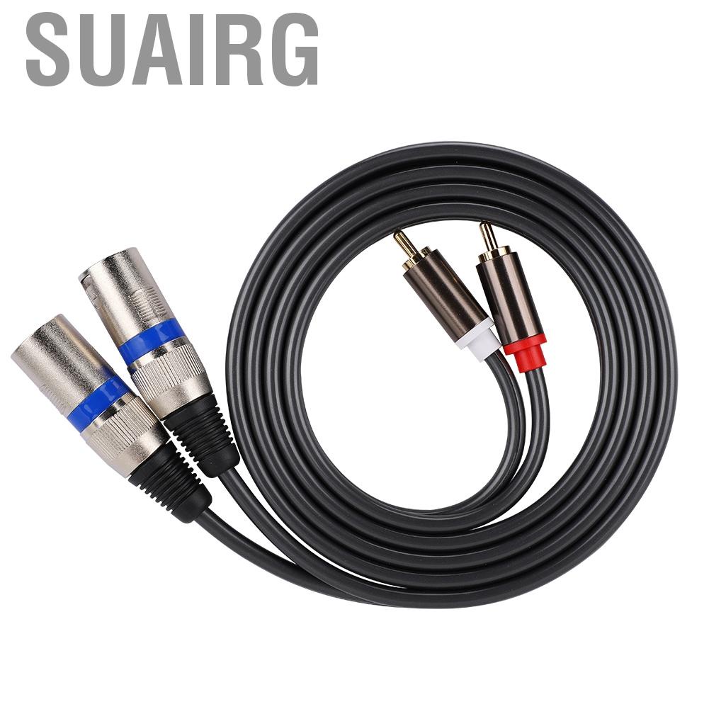 Suairg Male To Line PVC Wire Design Audio Cable with Full Copper
