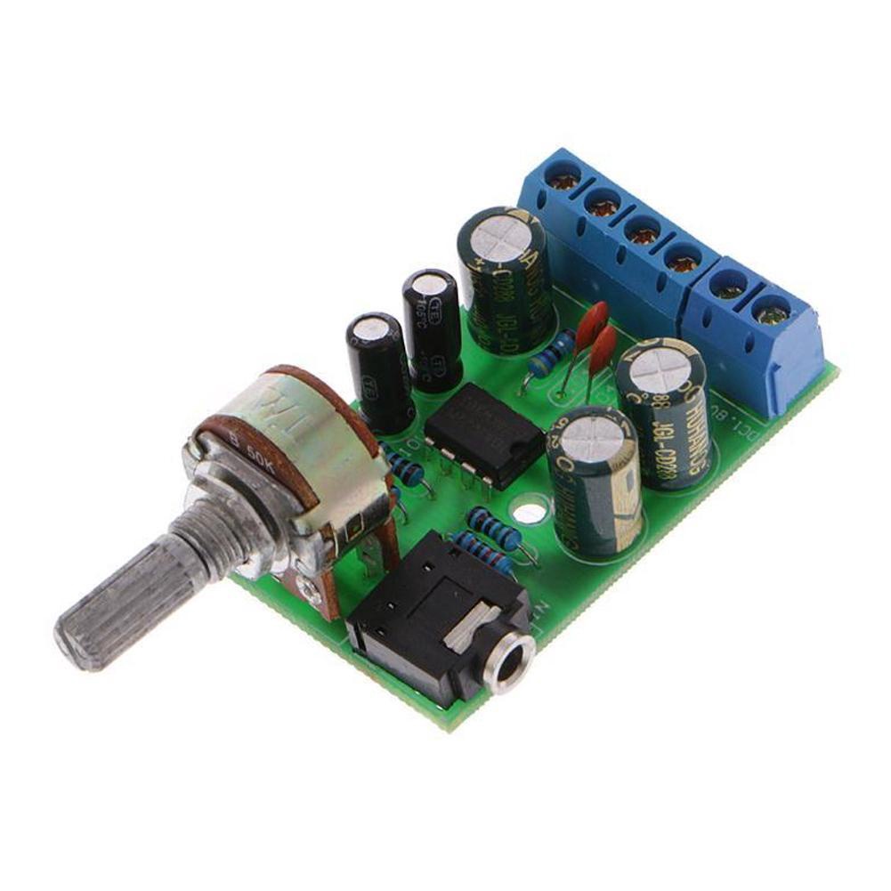TDA2822M Mini 2.0 Channel 1W*2 Stereo DC3V 5V 6V 12V Audio Power Amplifier Board 