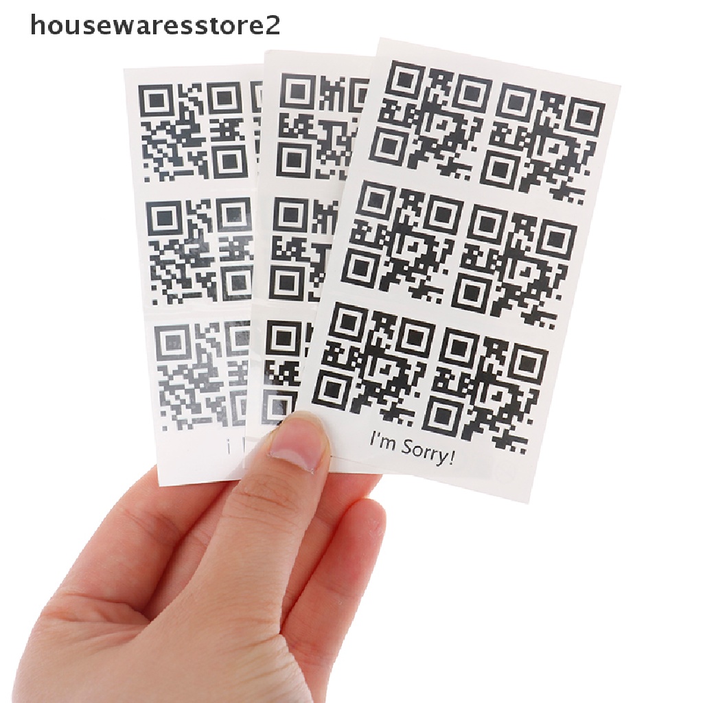 [new] Creative Wrist Body Love QR Code Fake Tattoo Waterproof Temporary