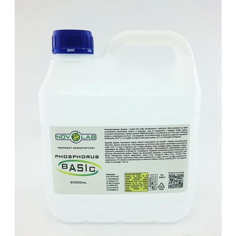 Novo Lab Phosphorus Basic fosfor 2000ml Shopee Polska