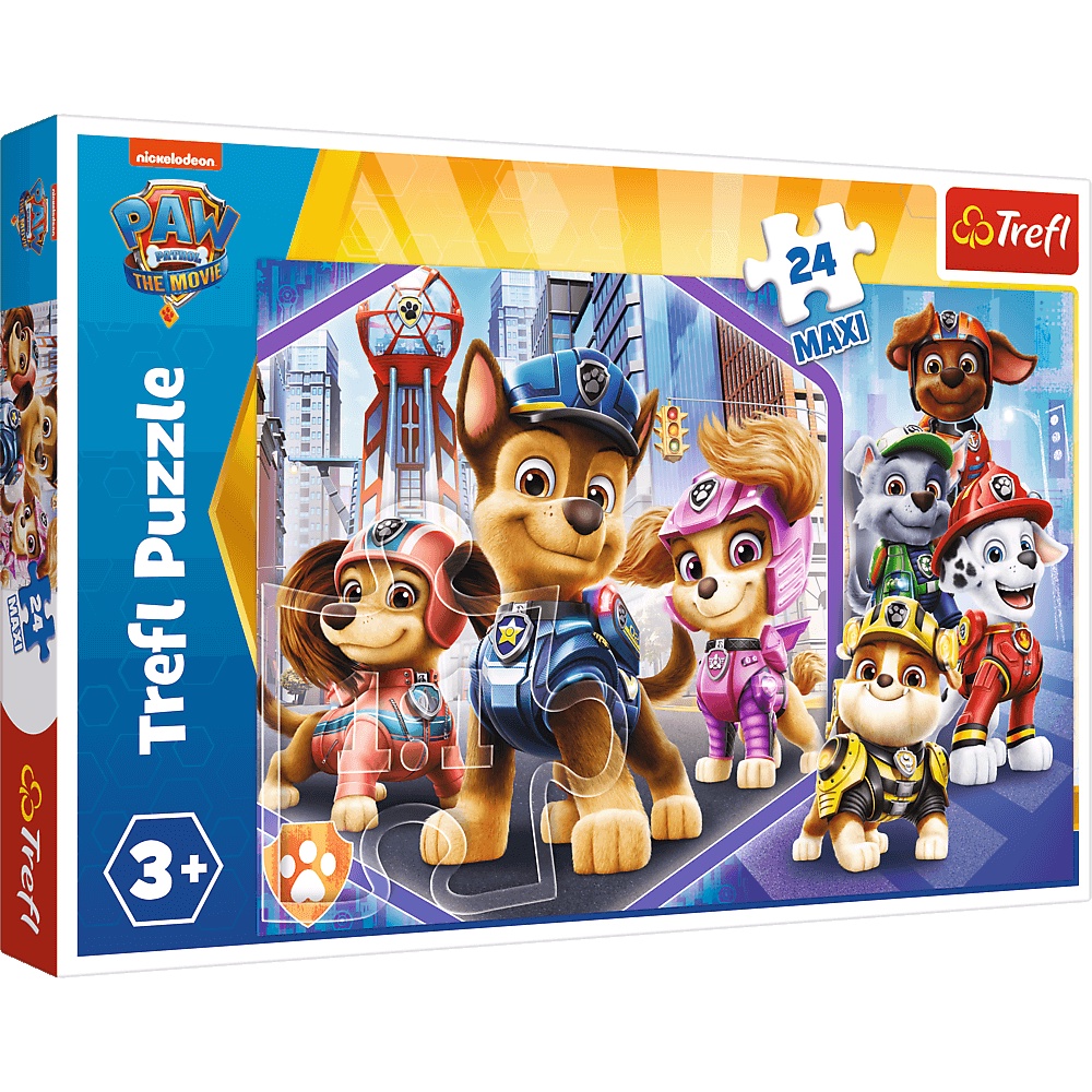 Puzzle Maxi Bohaterowie na Straży 24 el. Psi Patrol Paw Patrol Trefl ...