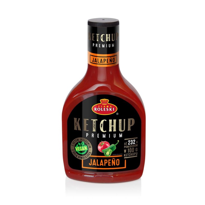 Roleski Ketchup Premium Jalapeno 465g Shopee Polska