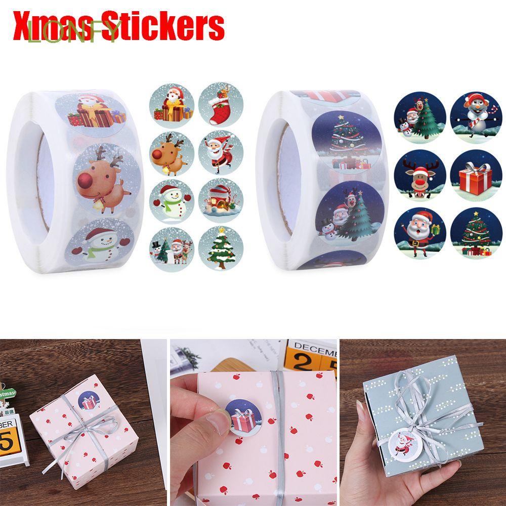 DIY Baking Sign Sticky Note Adhesive Label Christmas Stickers Seal Sticker