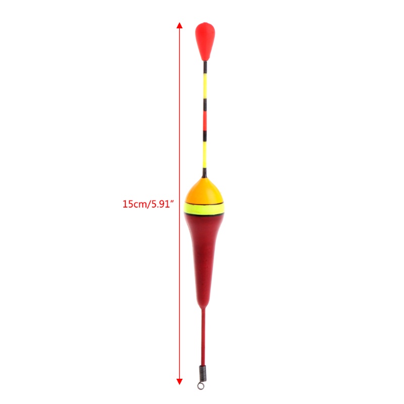 10pcs Carp Fishing Floats Set Buoy Bobber Stick For Fish Tackle Vertical 6# 2.5g