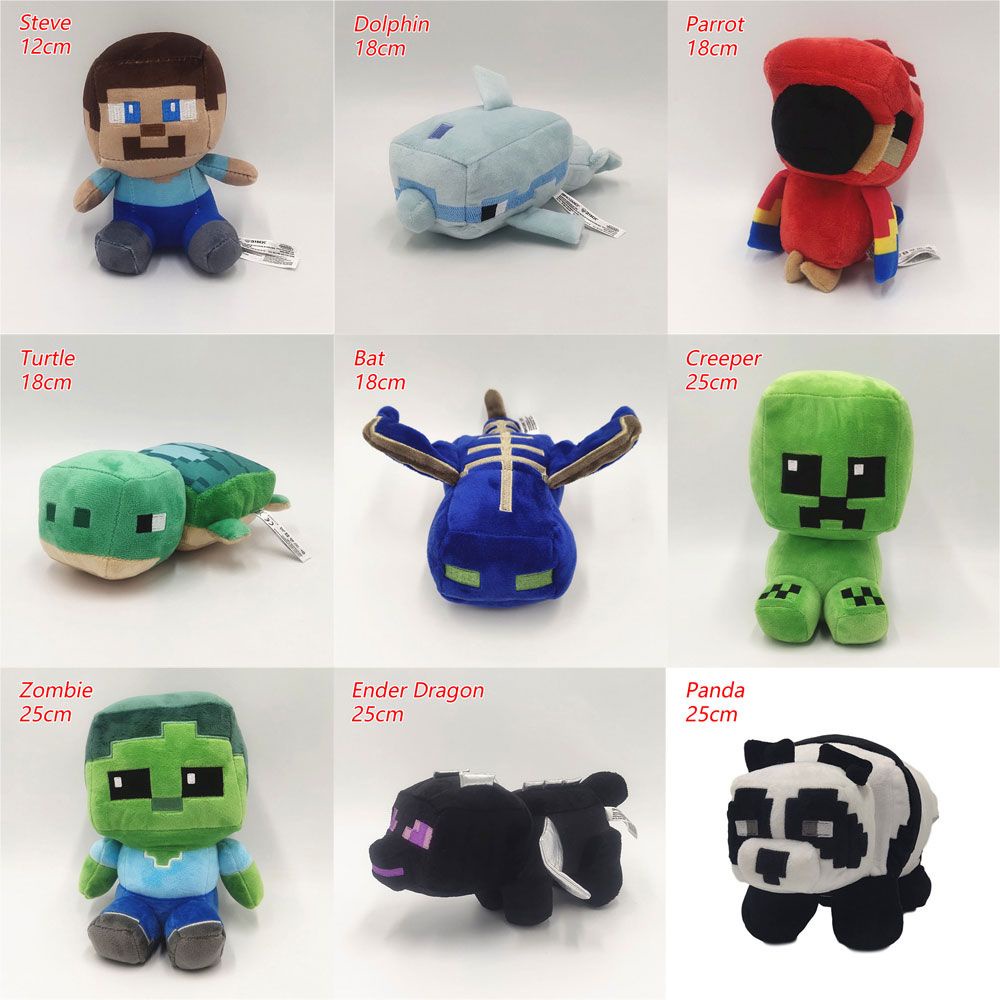 Herefaction Soft Minecraft Toys Safe And Non Toxic Home Decoration Game Doll Creeper Sheep Enderman Image Plush Stuffed Durable Peripheral Collection Children Gift Shopee Polska
