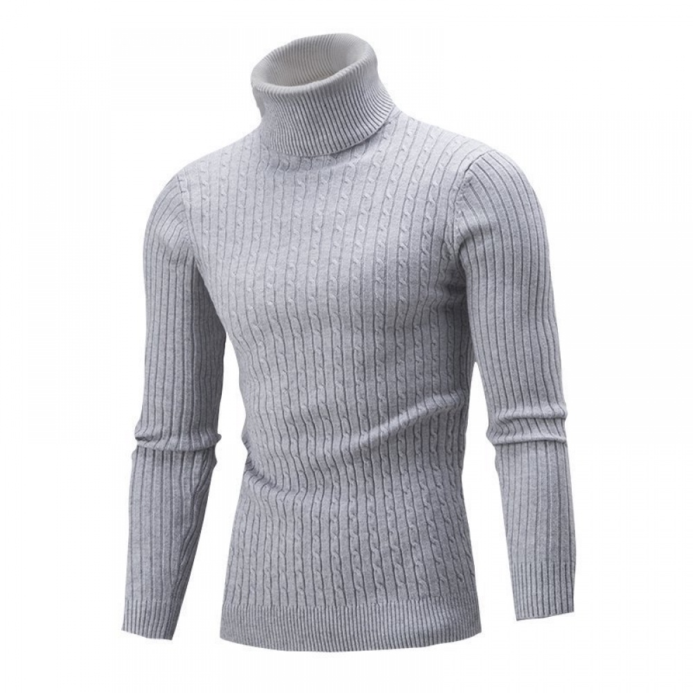 Selected Sweter z golfem jasny pomara\u0144czowy W stylu casual Moda Swetry Swetry z golfem 