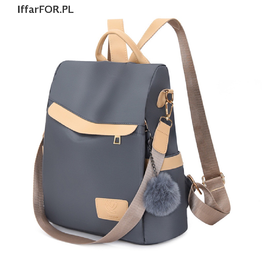 IffarFOR 2022 new Korean ladies backpack fashion simple antitheft