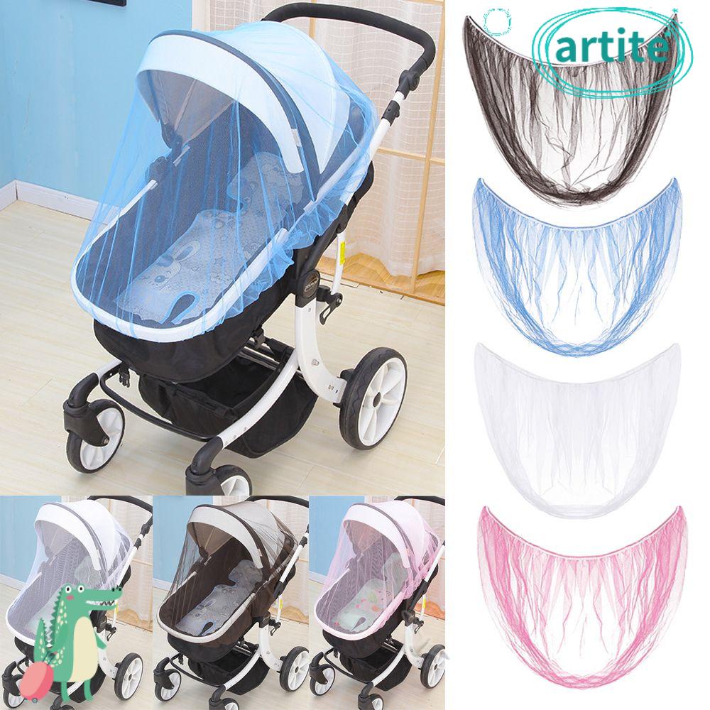 Cute Summer Infants Baby Stroller Pushchair Anti-Insect Mosquito Net Safe Mesh L 