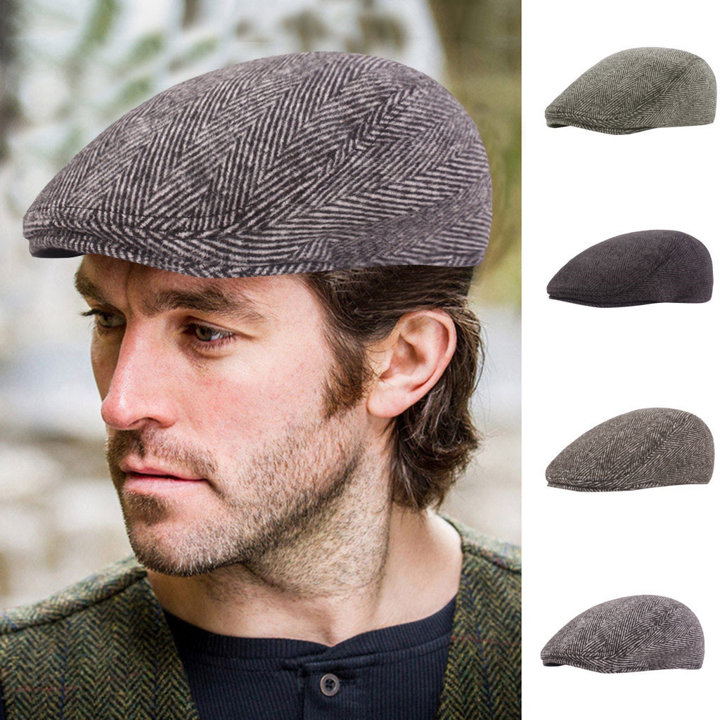 Męska Czapka Z Daszkiem Blinder Baker Boy Hat Cap Peak Newsboy