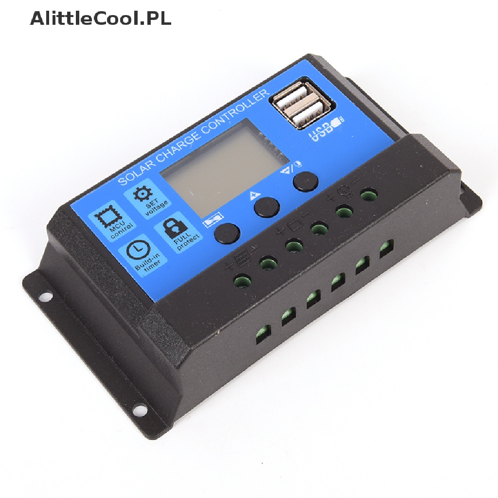 Acool 12V / 24V Panel słoneczny Regulator akumulatora Kontroler ...