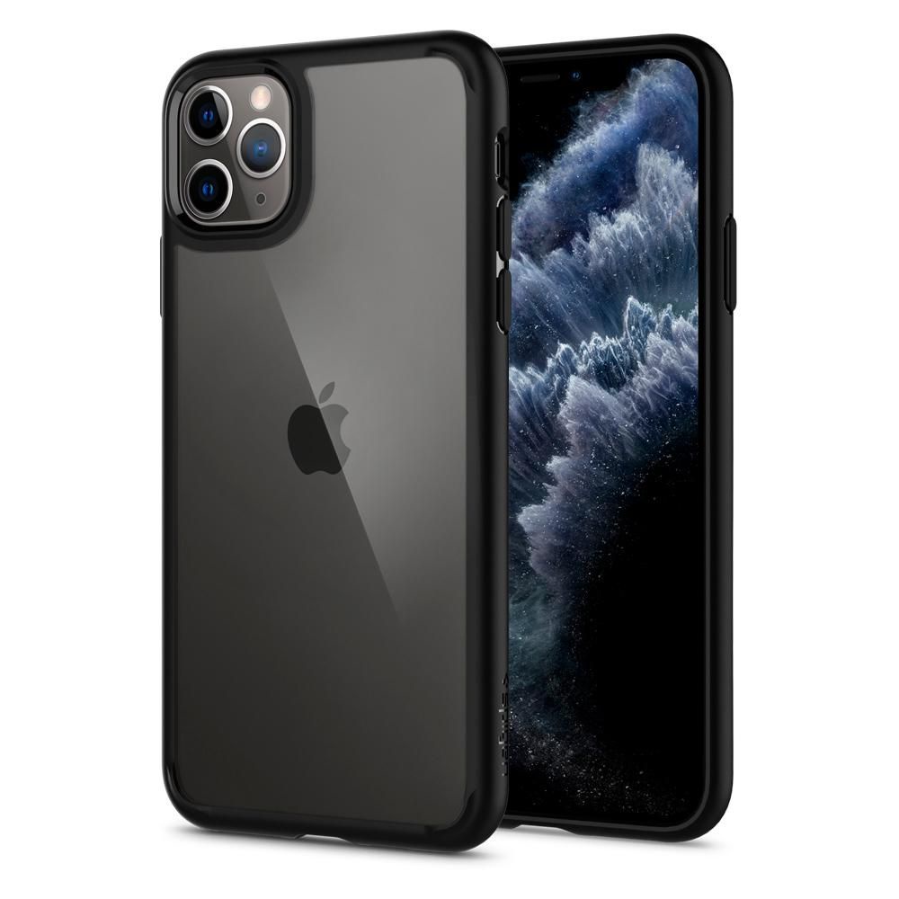 Spigen Ultra Hybrid Iphone 11 Pro Matte Black Shopee Polska