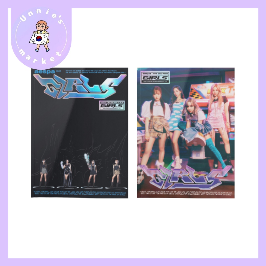 aespa [Girls] 2nd Mini Album(Kwangya ver. / Real World ver.) | Shopee