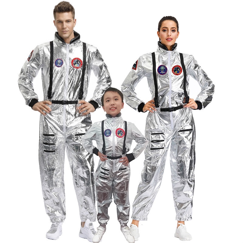 Jak Zrobić Strój Kosmiczny Dla Dziecka M-xl para Halloween wędrowna ziemia w tym samym stylu kostium kosmiczny