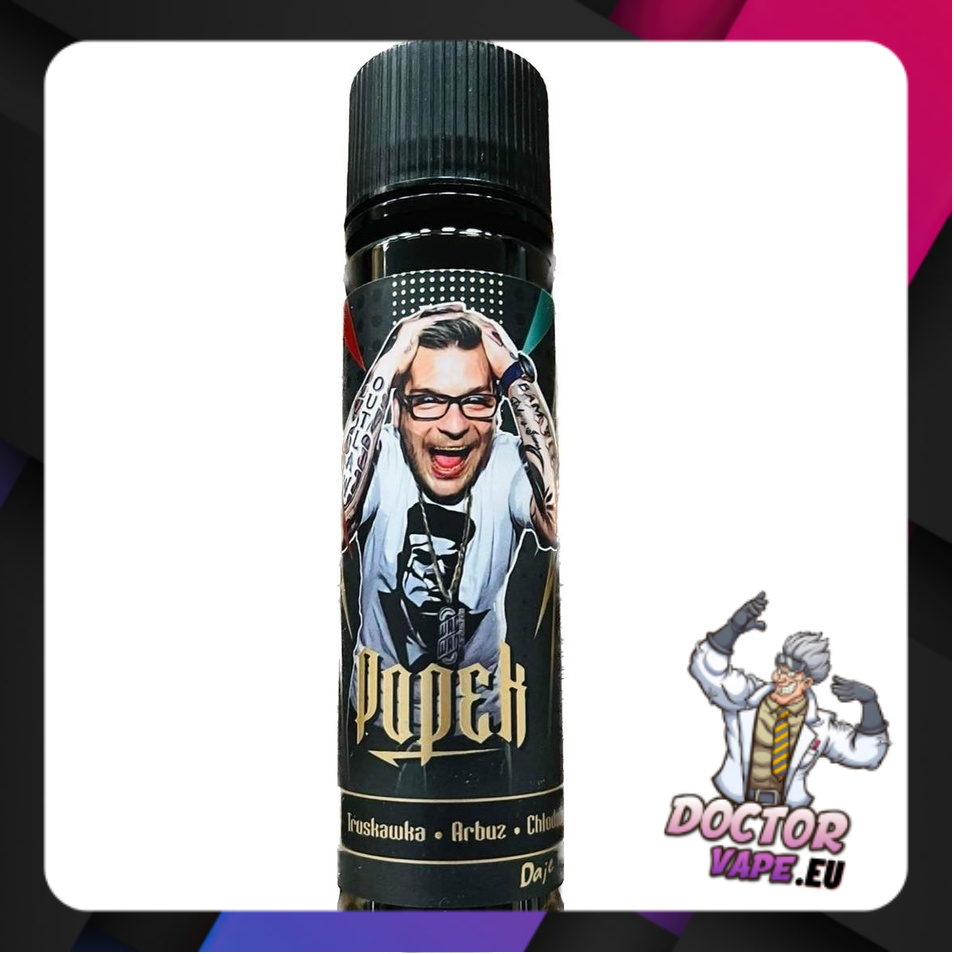 Longfill Popek Vape TRUSKAWKA - ARBUZ - CHŁODZIK 10/60ml premix