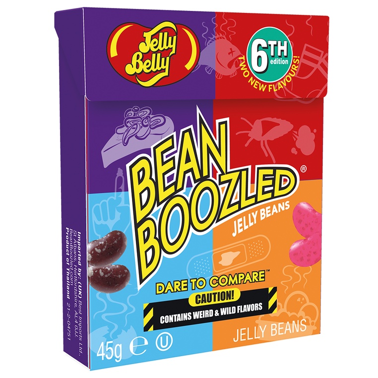 Fasolki Wszystkich Smaków Smaki Po Polsku JELLY BELLY BEAN BOOZLED Fasolki Wszystkich Smaków | Shopee Polska