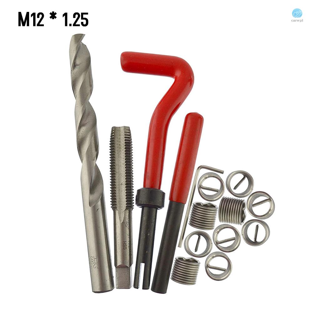 M7*1.0 Car Pro Coil Drill Tool Metric Thread Repair Insert Kit For Helicoil Car 