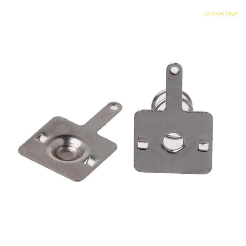 s20 50 Pairs Metal Battery Spring Plate Set for AA AAA Positive